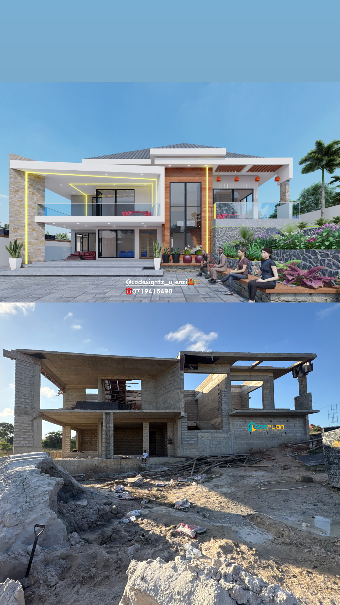 4 BEDROOMS underground residential house